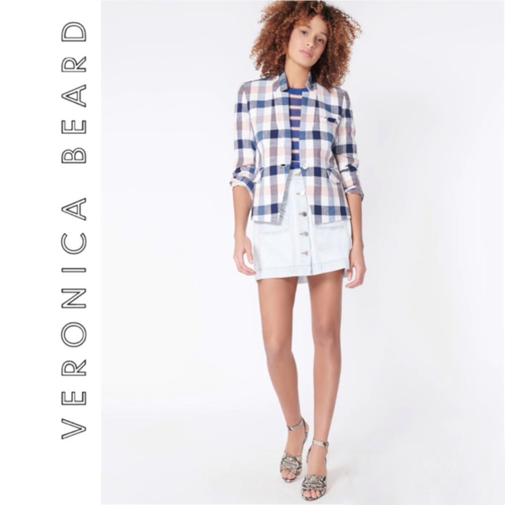 Veronica Beard Blazer| Preppy Blazer | Plaid| Checkered Blazer